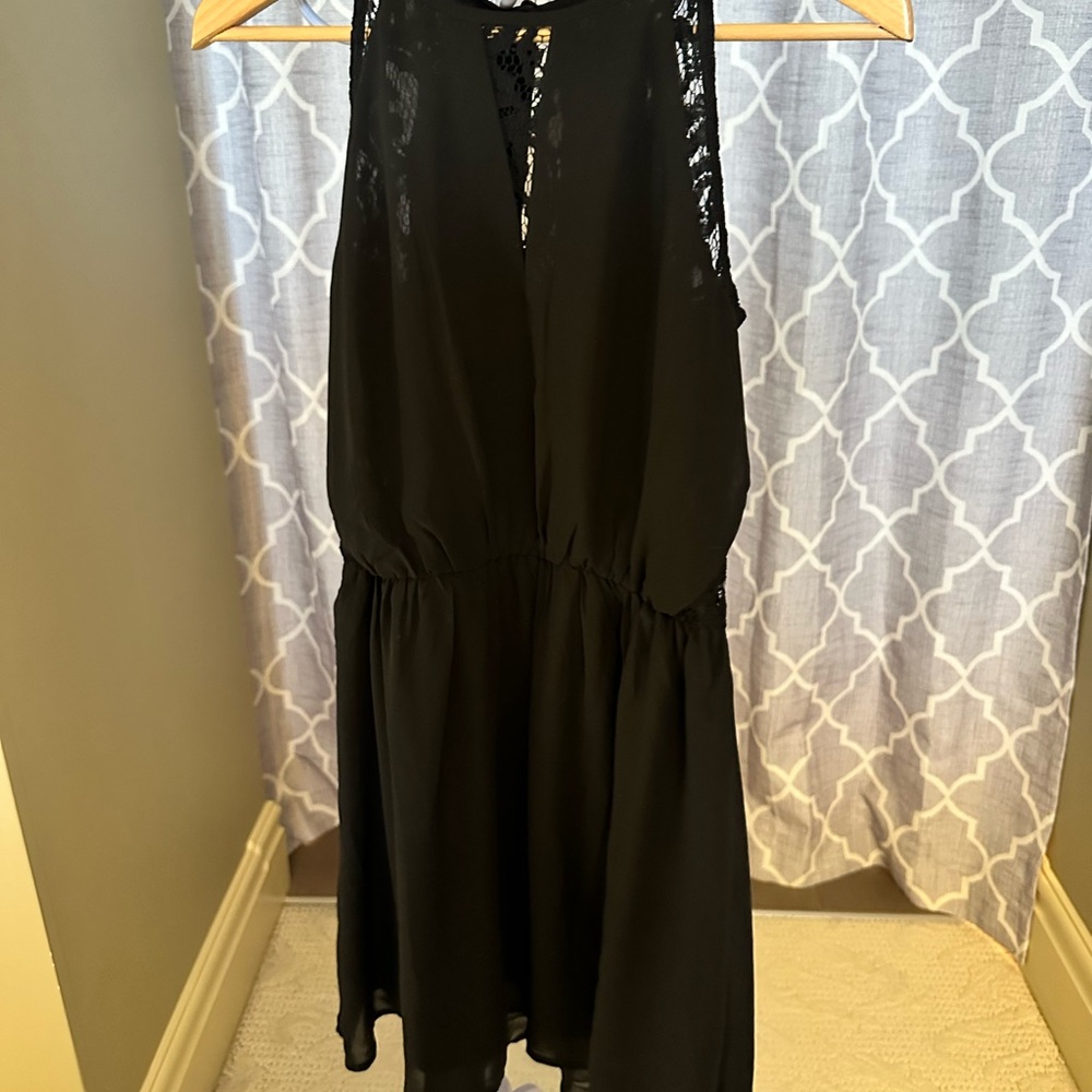 Vero Moda Black Backless Dress